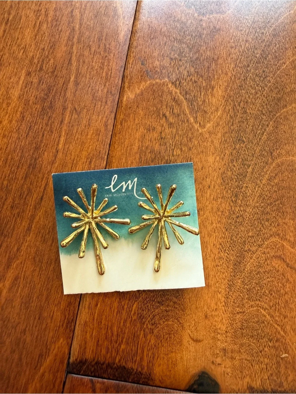 Erin McDermott Starburst Gold Studs